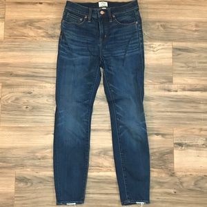 J.CREW Lookout High Rise Skinny Stretch Jeans 26P